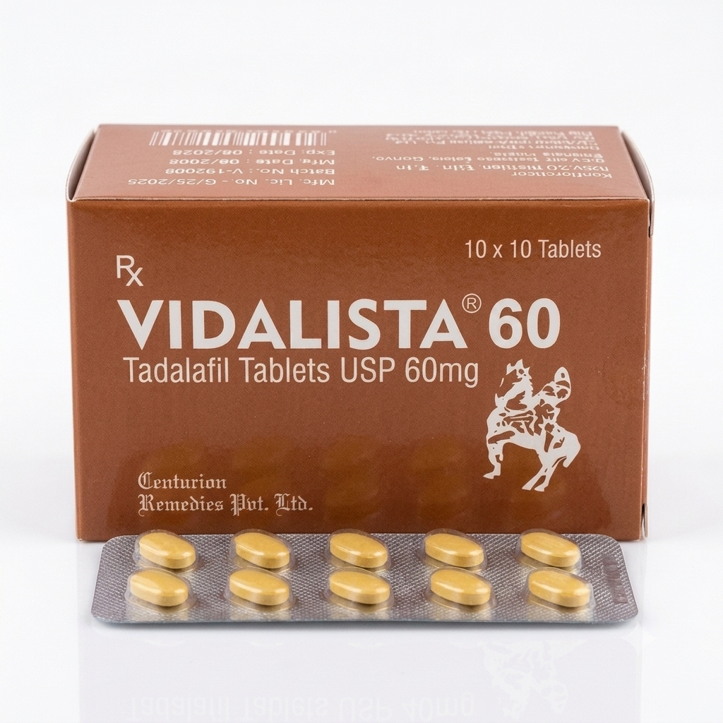 Vidalista Tadalafil Tablets IP 60mg
