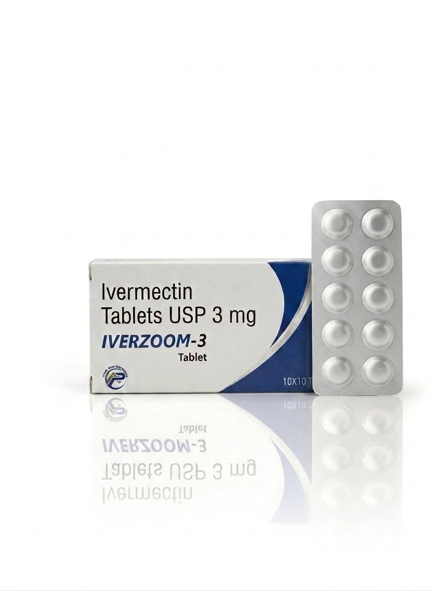 IVERZOOM-3 (Ivermectin Tablets USP 3 mg)