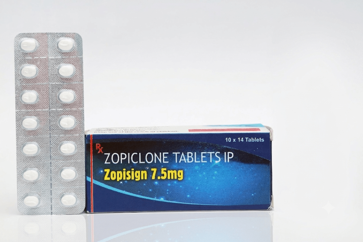 Zopisign  Zopiclone IP 7.5 mg Tablets