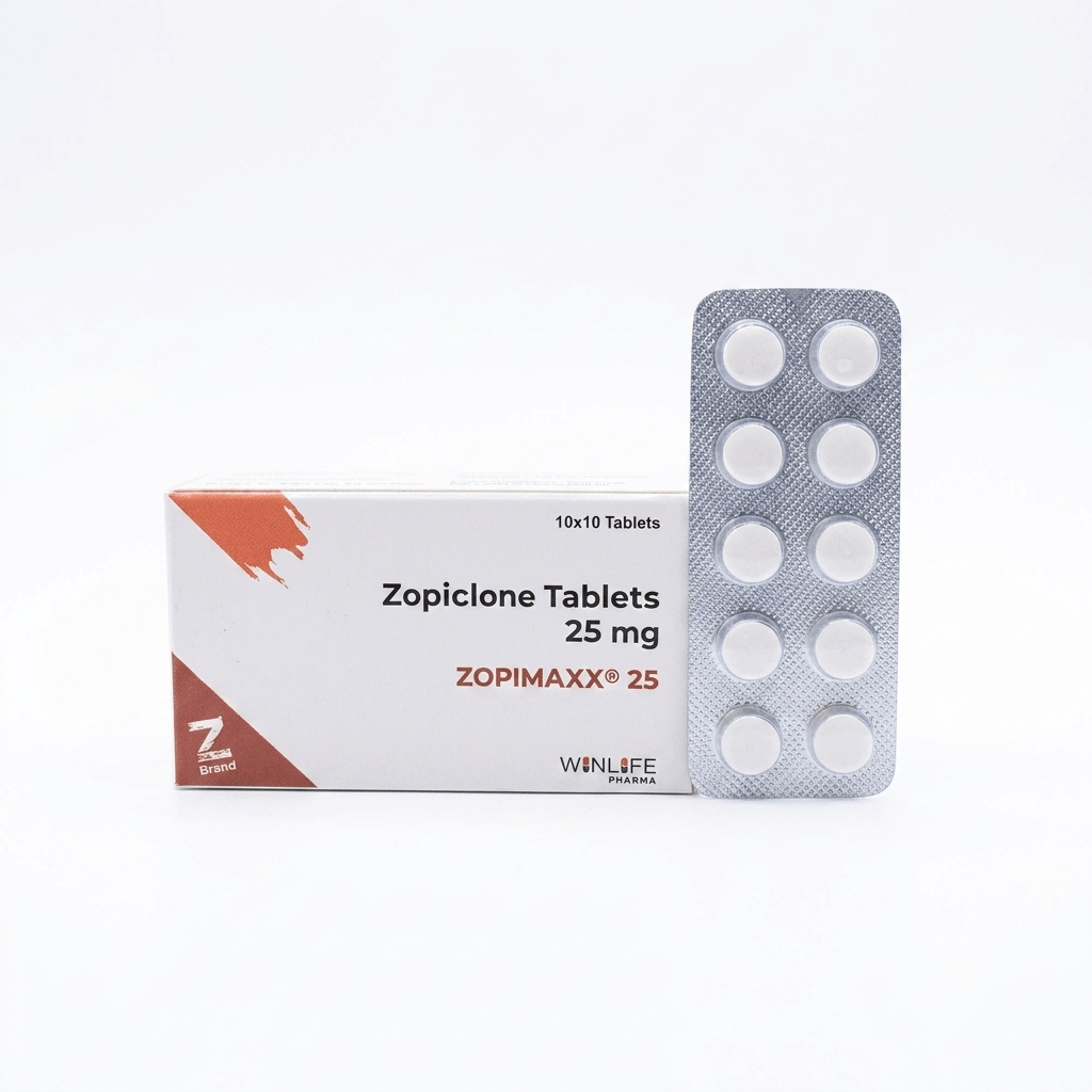 ZOPIMAXX Zopiclone Tablets 25mg