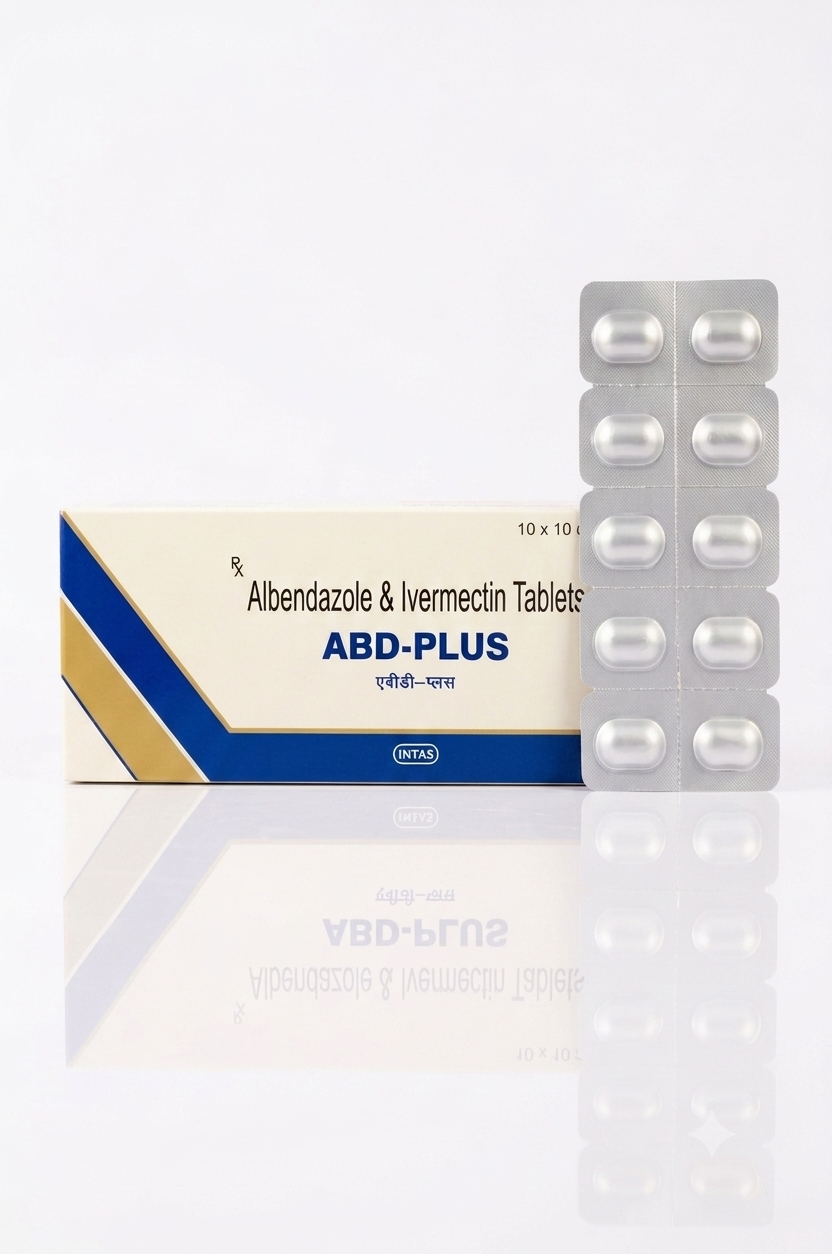 ABD-PLUS (Albendazole & Ivermectin Tablets)