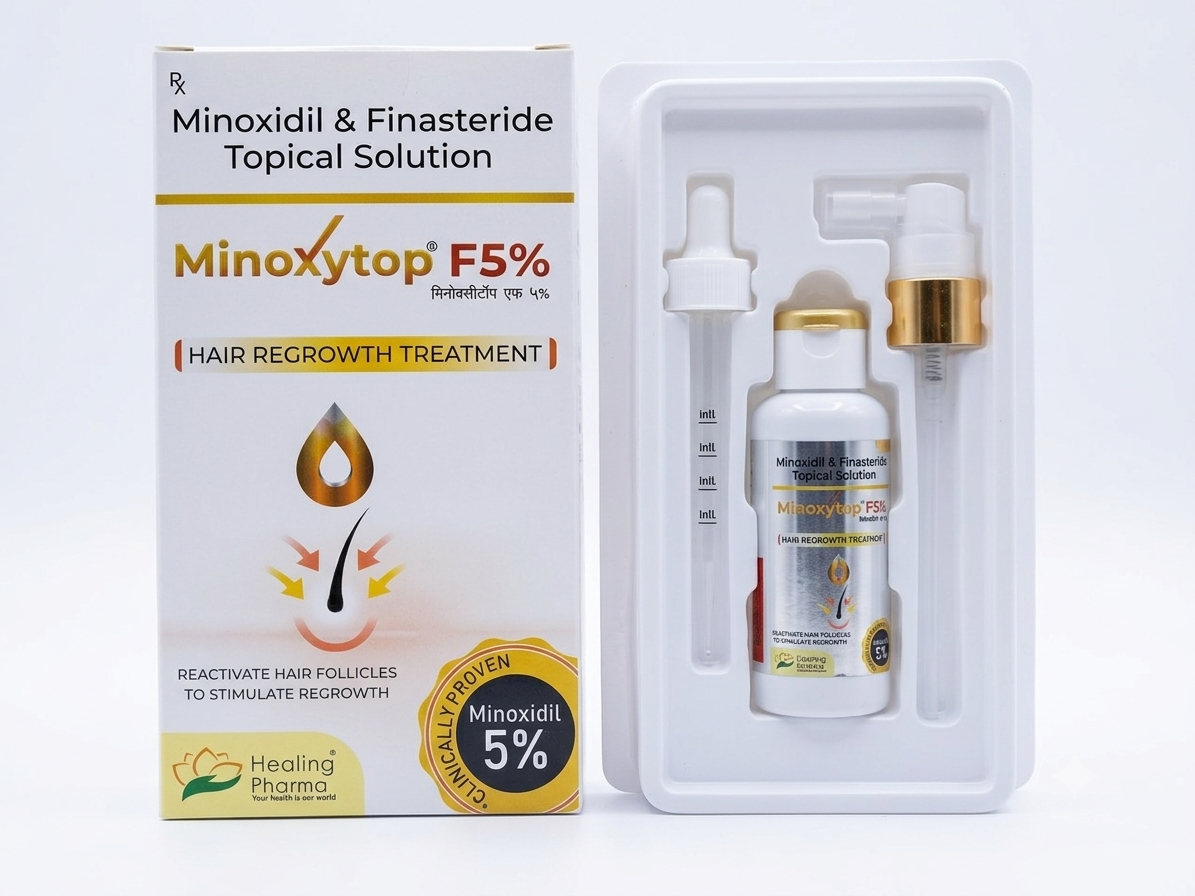 Minoxytop F 5% (Minoxidil & Finasteride Topical Solution)