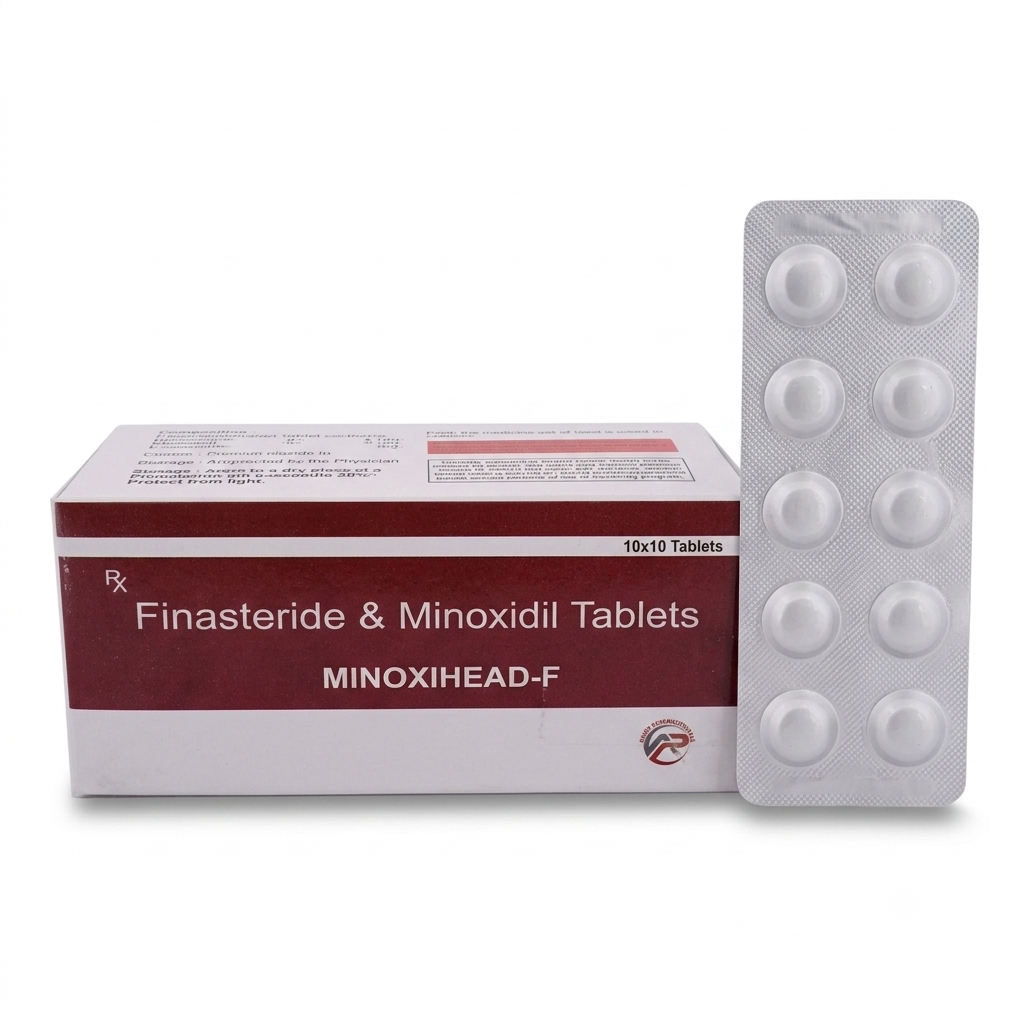 MINOXIHEAD-F (Finasteride & Minoxidil Tablets)