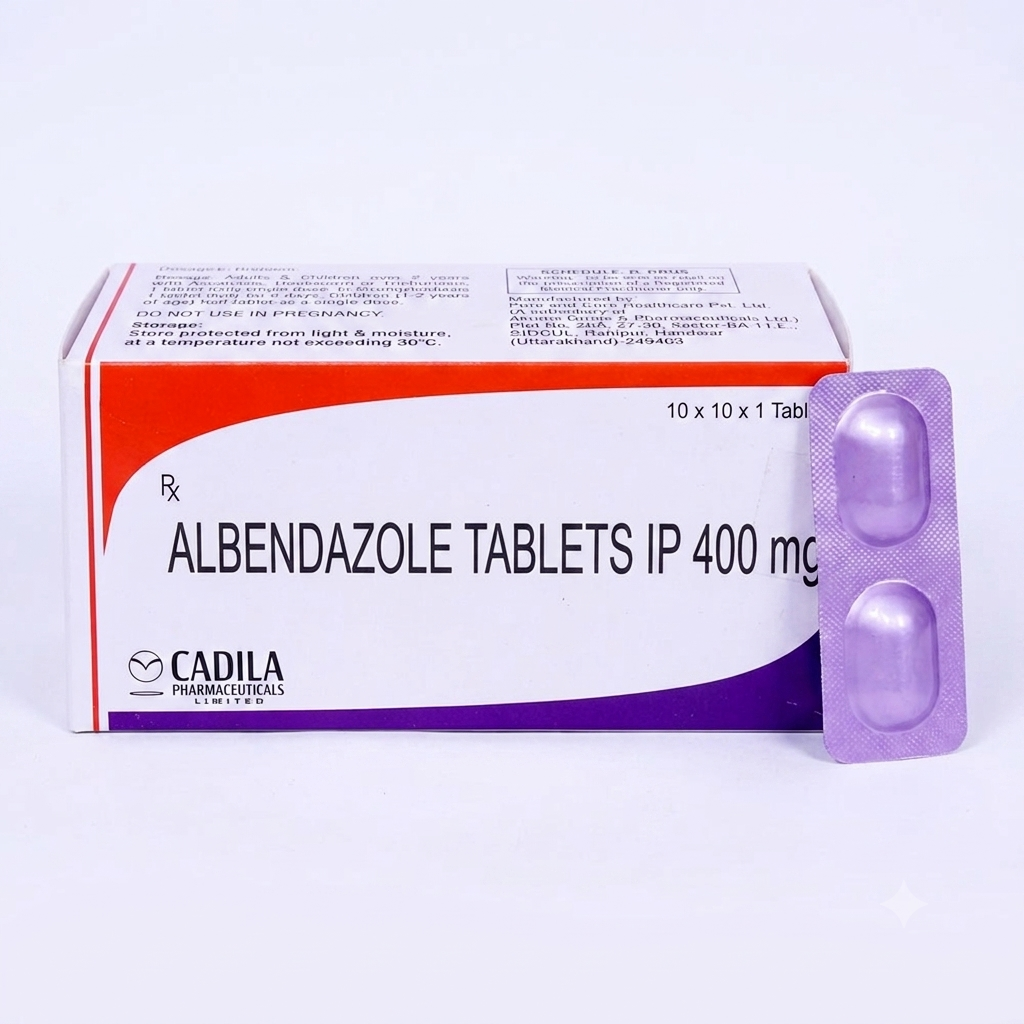 ALBENDAZOLE TABLETS IP 400 mg
