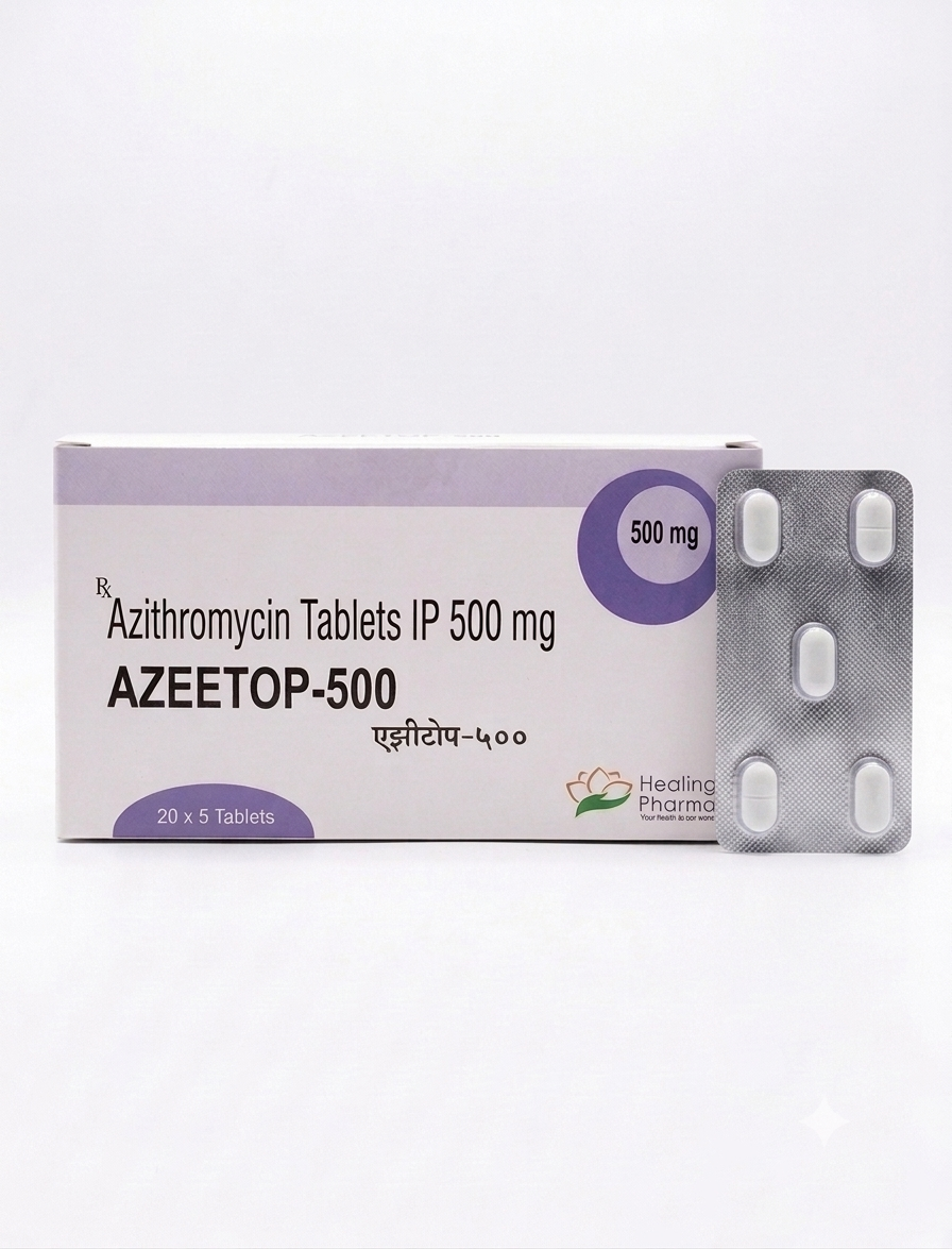 AZEETOP 500mg Tablet