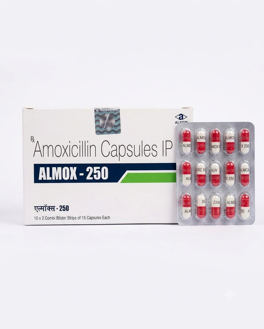 ALMOX 250mg Capsule