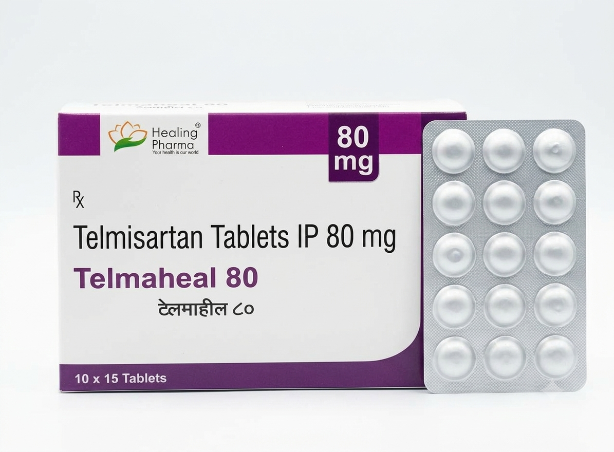 Telmaheal 80mg Tablet